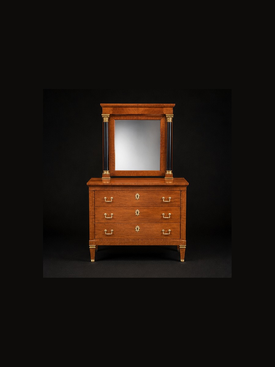 Biedermeier Spiegelkommode